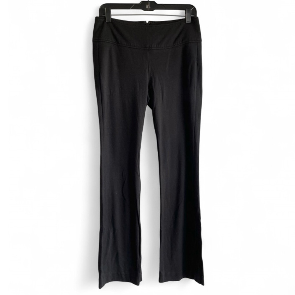 CAbi #966 Black Stretch Bootcut Flare Leg Pants Size 6
